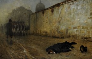 Die Hinrichtung von Marschall Ney von Jean Leon Gerome