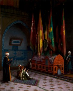 Der Wächter am Grab des Sultans