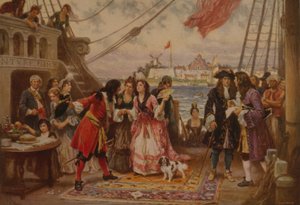 Captain Kidd im Hafen von New York, ca. 1930
