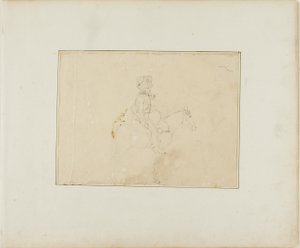 Berittener Jäger von Jean Louis André Théodore Géricault