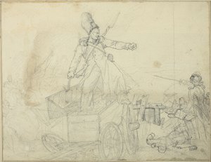 Studie für Artilleriekasten