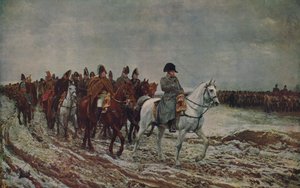Napoleon während der französischen Kampagne von 1814, 1864, ca. 1915