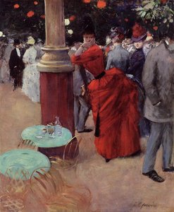 Im öffentlichen Garten, um 1884 von Jean Louis Forain