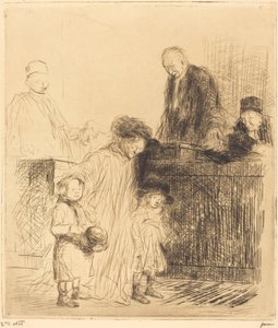 Nach der Anhörung (erste Platte) von Jean Louis Forain