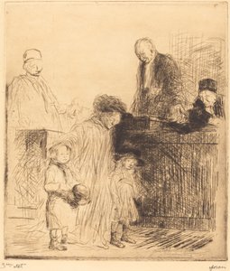 Nach der Anhörung (erste Platte) von Jean Louis Forain