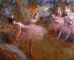 Tänzerinnen in Rosa von Jean Louis Forain
