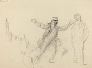 Kammerade. Porquoi cette froideur, ca. 1914-1919 von Jean Louis Forain