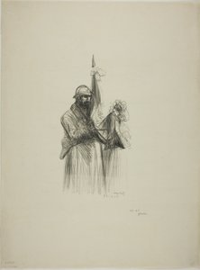 Die Flagge küssen von Jean Louis Forain