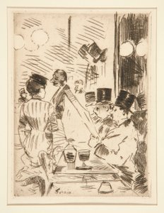 Das Café der neuen Athen