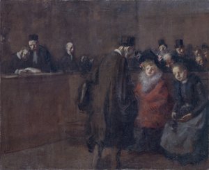 Gerichtsszene von Jean Louis Forain