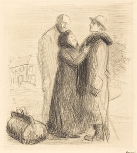 Die Abreise des verlorenen Sohnes (erste Platte, vertikal)