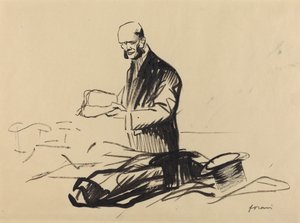 Der Hut von Marschall Foch von Jean Louis Forain