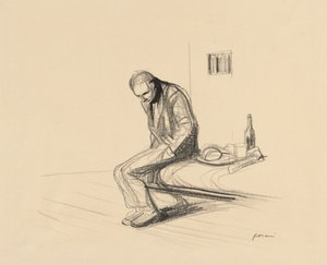 Der Mann, der auf Clemenceau schoss, ca. 1919 von Jean Louis Forain