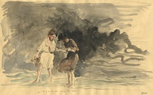 Es gibt Mais im Meer!, viertes Viertel 1800er oder erstes Drittel 1900er