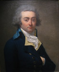 Porträt von Marie-Jean Hérault de Séchelles 1759-1794, zweite Hälfte des 18. Jahrhunderts von Jean Louis Laneuville