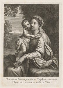 Madonna und Kind von Jean Louis Roullet