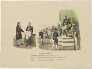 Audienzen von Wilhelm I. und Karl X., 1827