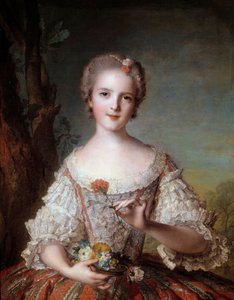 Porträt von Madame Louise von Frankreich (1737-1787), Tochter von König Ludwig XV. Gemälde von Jean-Marc Nattier (1685-1766) 1748
