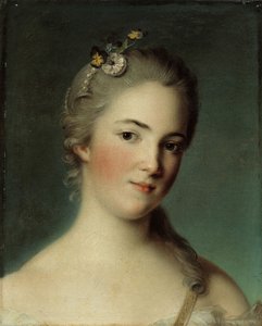 Porträt von Marie-Geneviève Boudrey von Jean Marc Nattier