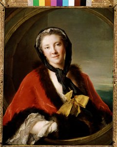 Porträt der Gräfin Ticino, Ehefrau des Botschafters von Schweden in Paris