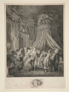 Le Coucher de la Mariée von Jean Michel Moreau le Jeune