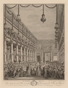 Königliches Fest im Hôtel de Ville, 21. Januar 1782