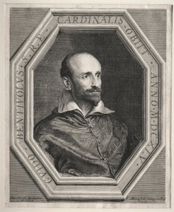 Kardinal Guido Bentivoglio, Päpstlicher Nuntius am Hof von Ludwig XIII. von Jean Morin