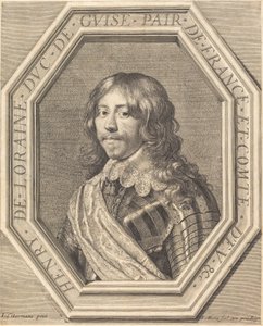 Henri de Lorraine, Herzog von Guise von Jean Morin after Justus Sustermans