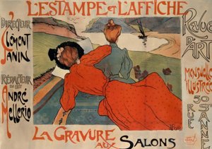 L’ESTAMPE ET L’AFFICHE / LA GRAVURE AUX SALONS von Jean Peske