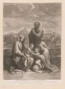 Heilige Familie mit Elisabeth und Johannes