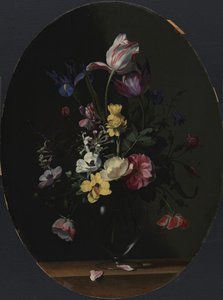 Eine Vase mit Blumen von Jean Picart