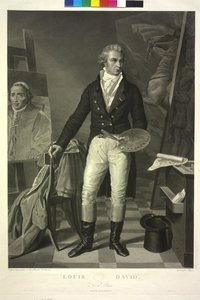 Jacques Louis David (Aquatinta)