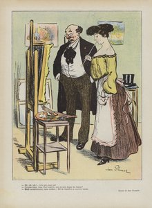Illustration für Le Rire von Jean Plumet