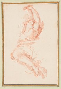 Aufsteigende weibliche Figur von Jean Robert Ango