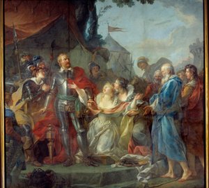 Die Belagerung von Calais im Jahr 1347 war die Hingabe von Eustache von Saint Peter, dem bekanntesten der sechs Bürger von Calais, der zum König von England Edward III. ging, um für die Gnade der Einwohner von Calais zu bitten (August 1347)