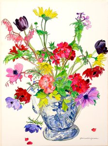 Frühling in einem alten englischen Krug von Jean Swan Gordon