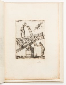 Tafel 2, aus Si quid melius videris (Eine Suite von Schwarzarbeit-Designs)
