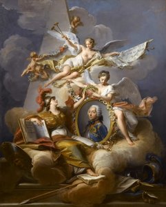 Charles Louis Auguste Fouquet, Herzog von Belle-Isle 1684-1761 von Jean Valade