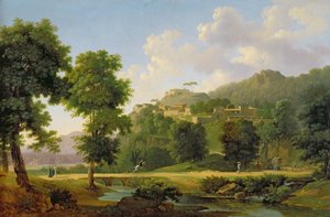 Landschaft mit einem Reiter, ca. 1808-10
