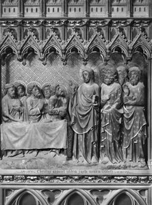 Kathedrale, Innenraum, Chorschranke, Jesus Christus erscheint am Ölberg, ca. 1340-51