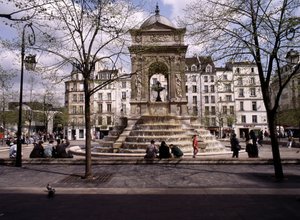Brunnen der Unschuldigen in Paris.