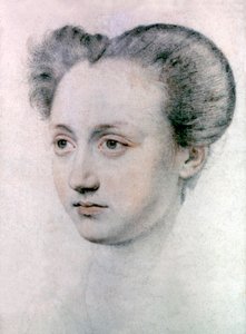 Marie Touchet (1549-1638), Mätresse des französischen Königs Karl IX., ca. 1570 von Jean de Court