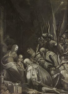 Anbetung der Könige, 1636 von Jean de Saint Igny