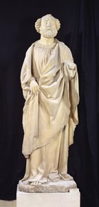 St. Peter, vom Château des Ducs de Bourbon, Chantelle, ca. 1500-03 von Jean fl.c.1465 c.1516 Guilhomet