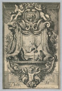 Entwurf für Weihwasserspeier, aus "Inventions Pour Faire des Plaques" von Jean le Pautre