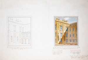 Entwurf für den Inneren Hof, Chatsworth