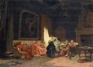 Die Abenteuer des Missionars, ca. 1883 von Jehan Georges Vibert