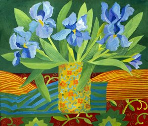 Iris, 2014 von Jennifer Abbott