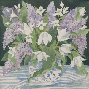Flieder und Tulpen von Jennifer Abbott
