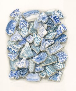 Zerbrochenes Porzellan